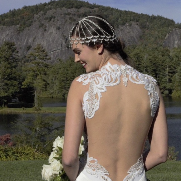 Maria Elena Wedding Headpiece Crown main image 6